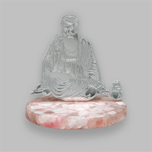 Guru Nanak Ji Rose Quartz