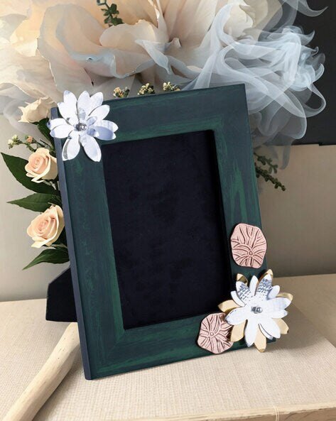 Flower photo frame