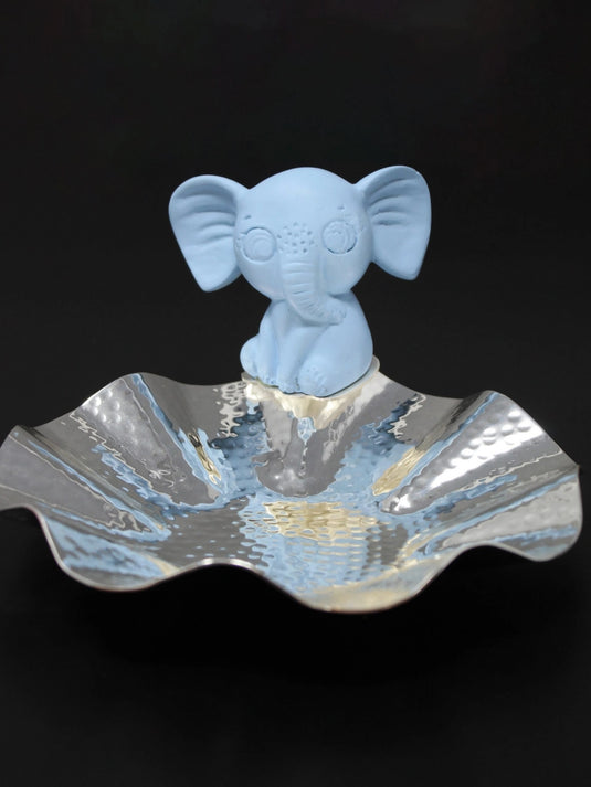 Blue Baby Elephant Platter