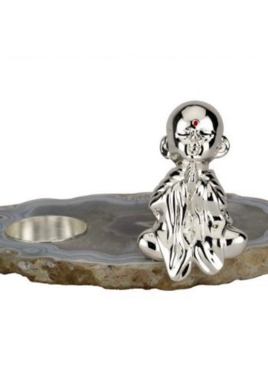 Budha Small On Agate T Light