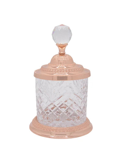 Rose Gold Candy Jar