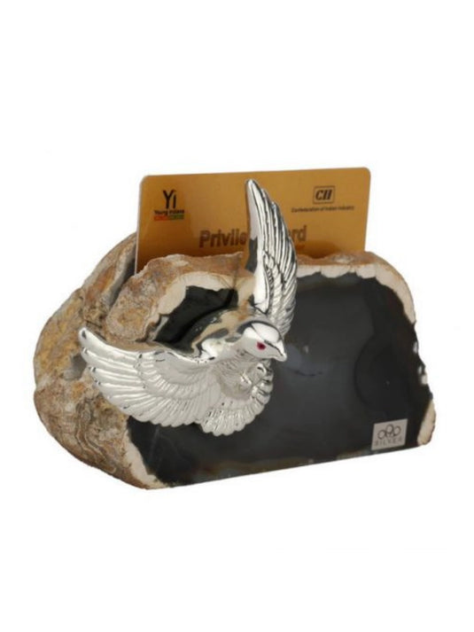 Eagle Agate Visiting Card Holder