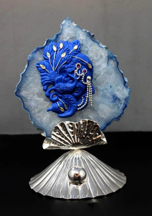 Krishna In Agate Stone