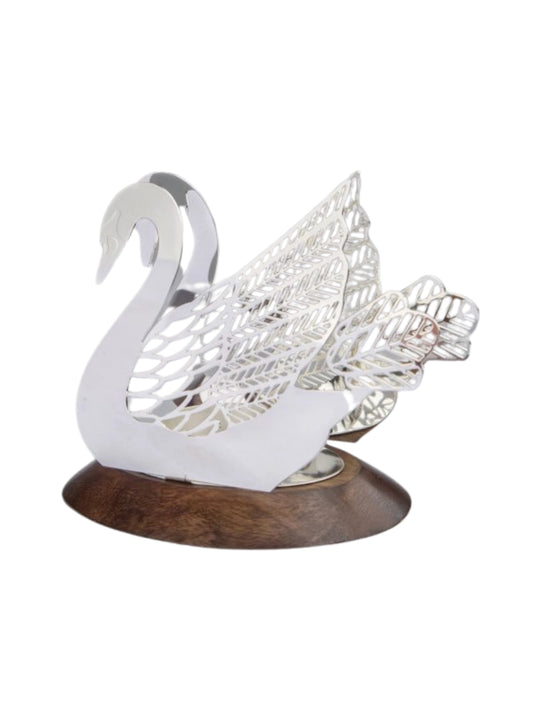 Swan Cut work tee light Holder