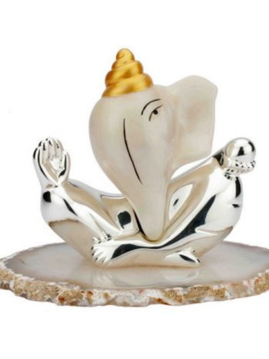 White Pearl Ganesha