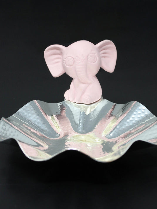 Pink Baby Elephant Platter