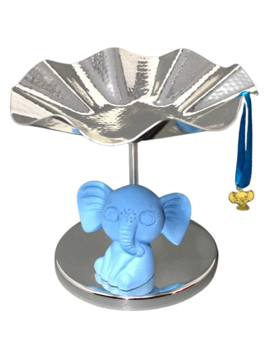 Blue Baby Elephant Bowl