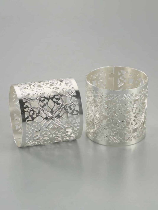 Textured Napkin Ring Holders